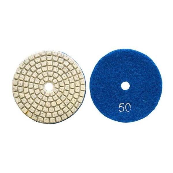 Almofada de polimento úmido de 3 a 4 polegadas Almofada de polimento de diamante seco Disco de desbaste flexível para granito, mármore e polimento de pisos - Image 5