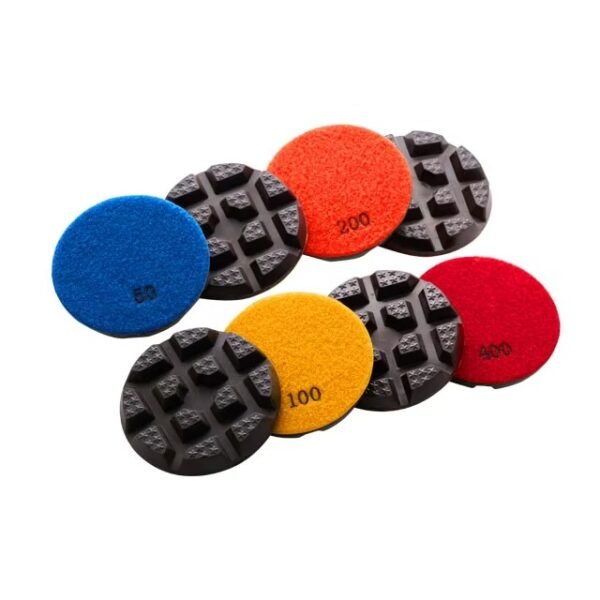 4IN Diamond Floor Polishing Dry Polishing Pads Customizable OEM Concrete Grinding and Sanding Buff Grit Backing Pads Circular - Image 6