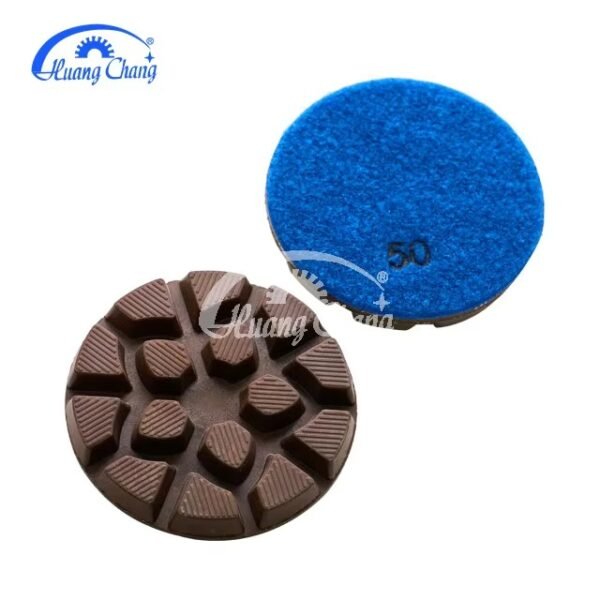 Almofadas de polimento de piso de concreto de uso seco com diamante de 3 a 4 polegadas Suporte OEM personalizável Polimento de mármore e granito - Image 4