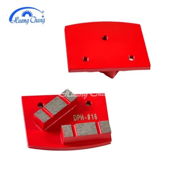 QUANZHOU huangchang 2 Split Segments Diamante Trapezoidal Metálico, Segmento de Retificação de Concreto - Image 4