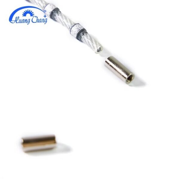 Huangchang D10.5mm Electroplated Spring And Rubber Diamond Saw Wire Saw For Reinforced Concrete - Image 6