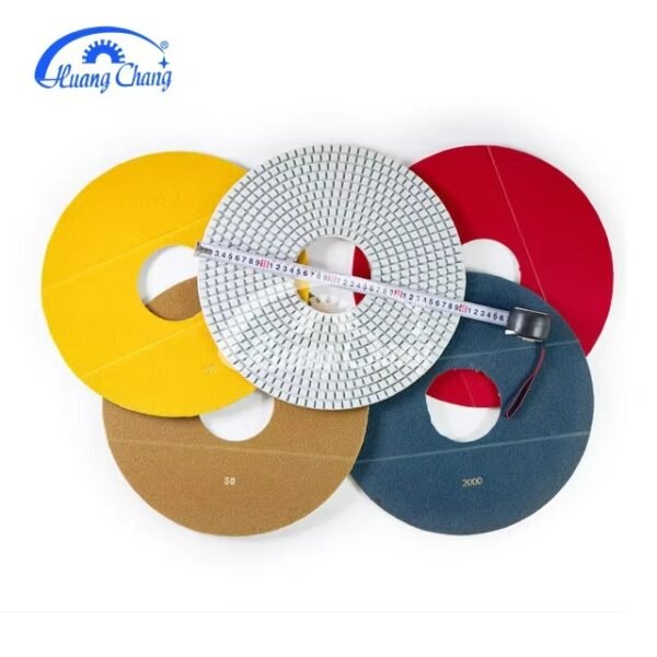 250mm OEM 10inch Wholesale Grinding Disc Custom Logo Diamond Sanding Wet Polishing Pad - Image 2