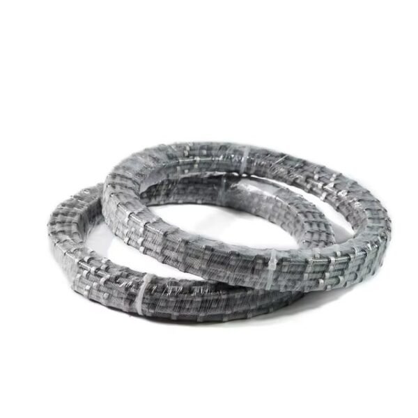 Huangchang D10.5mm Electroplated Spring And Rubber Diamond Saw Wire Saw For Reinforced Concrete