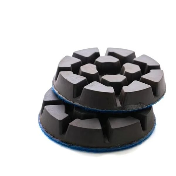 Almofadas de polimento híbrido úmido e seco com resina de diamante e discos de esmeril para pisos de concreto com - Image 2