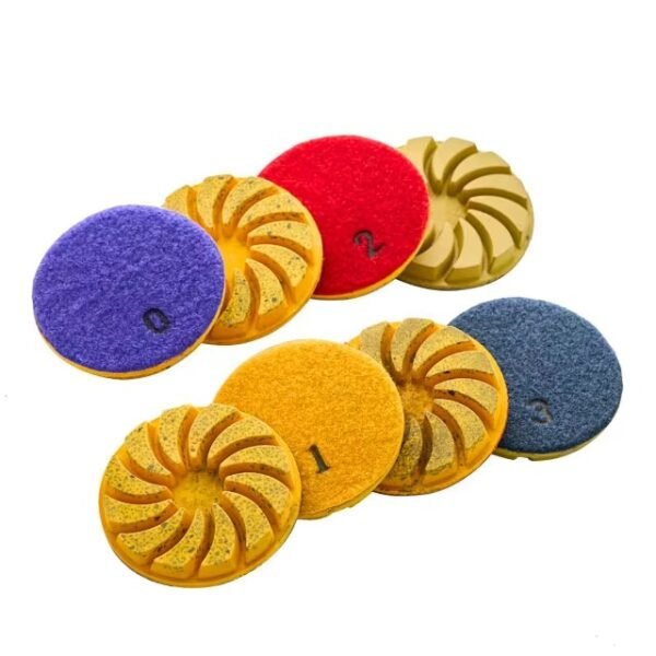 Marble Granite Floor Grinding Wet Polishing Stone Pads for Concrete Floor Polishing (Almofadas de pedra para polimento de piso de concreto) - Image 6