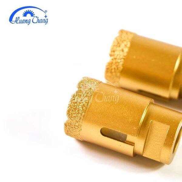 Brocas com núcleo de diamante personalizadas Broca de broca de broca de broca de diamante com núcleo de diamante com rosca M14 e brasagem a vácuo - Image 4