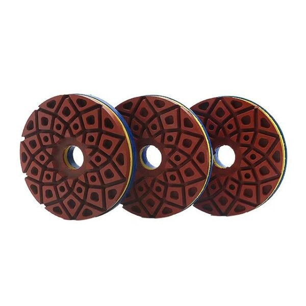 Rebolo de esmerilhamento de caracol de pedra para máquina portátil Diamond Marble Snail Lock Edge Polishing wheel - Image 4