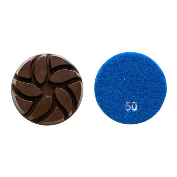 Material diamantado de resina personalizável para bancadas de cozinha, corrimãos, lavatórios, polimento - OEM com suporte 3IN