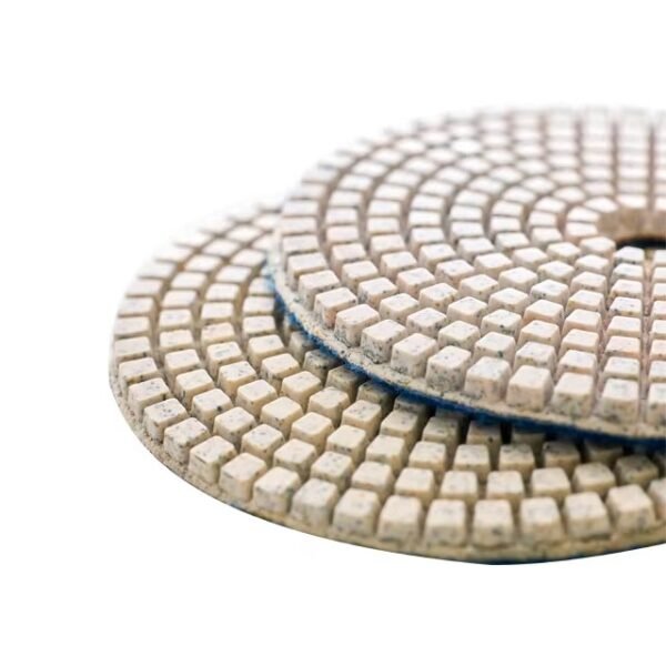 100mm Wet Diamond Floor Polishing Backing Pads Customizable OEM Grind and Sanding Buff Grit 4 Inch Size - Image 2