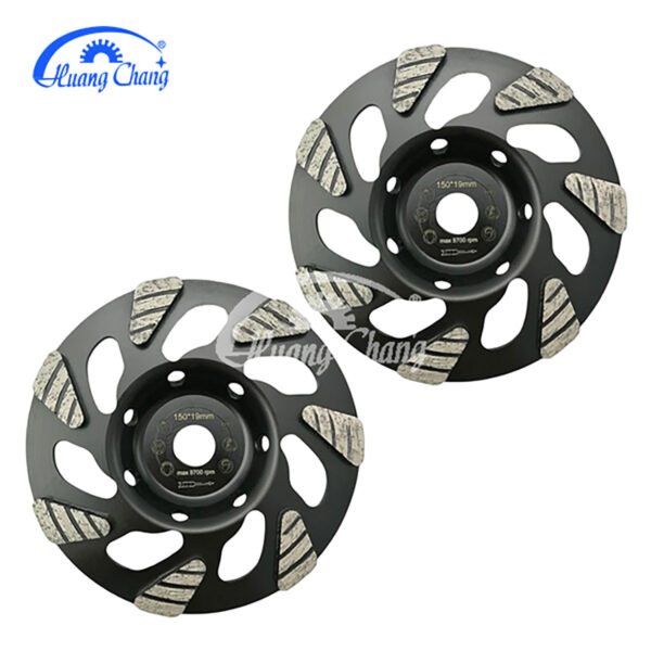 QUANZHOU Huangchang D150mm 6 Inch Concrete Cup Diamond Grinding Wheel for Hilti Grinder