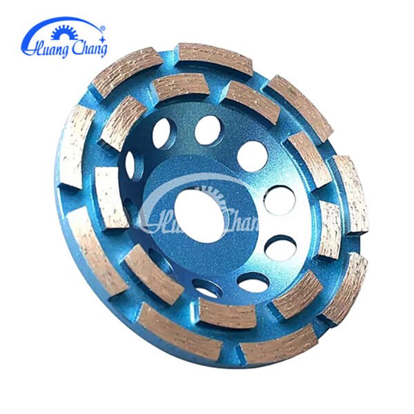 Disco de esmeril de diamante de duas carreiras de 115 mm Disco de esmeril para corte de concreto Disco de lixa para máquina de polimento - Image 4