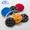Almofadas de esmeril pretas de 5 polegadas para pisos Almofadas de polimento de diamante para concreto HC-CPP-0006-5