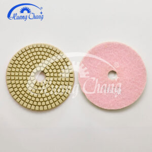 5 дюймов Best Tools Wet Stone Diamond Polishing Pads For Granite/Marble HC-SPP-0005-5