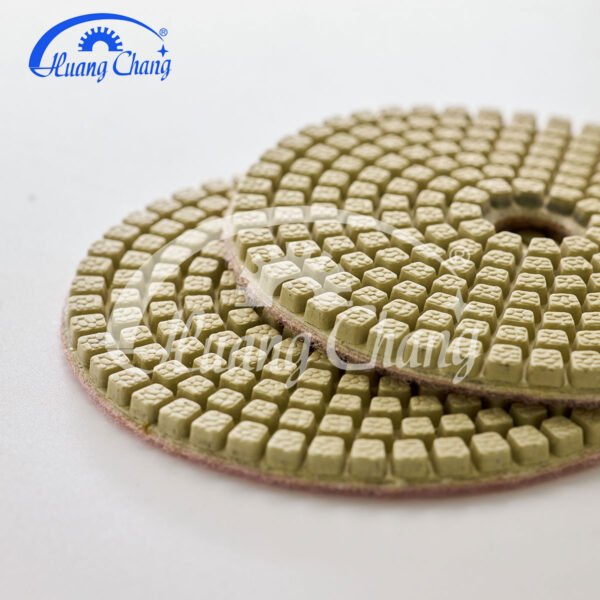 Almofadas de polimento de diamante para pedra úmida de 6 polegadas para granito/mármore hc spp 0005 6