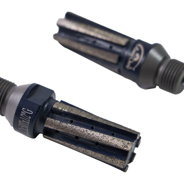 Brocas de diamante cnc para granito, rosca de gás de 1/2