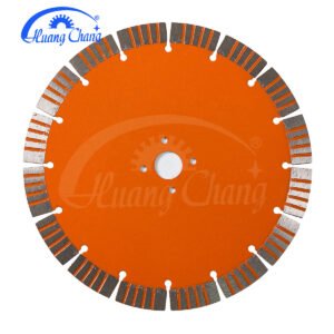 disco de serra segmentado de diamante laranja para concreto, tijolo, alvenaria e pedra