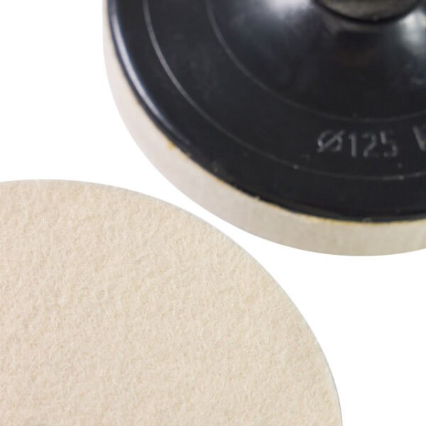 m14,5/8 11 wool felt polishing pad buffing pads for stone polishing